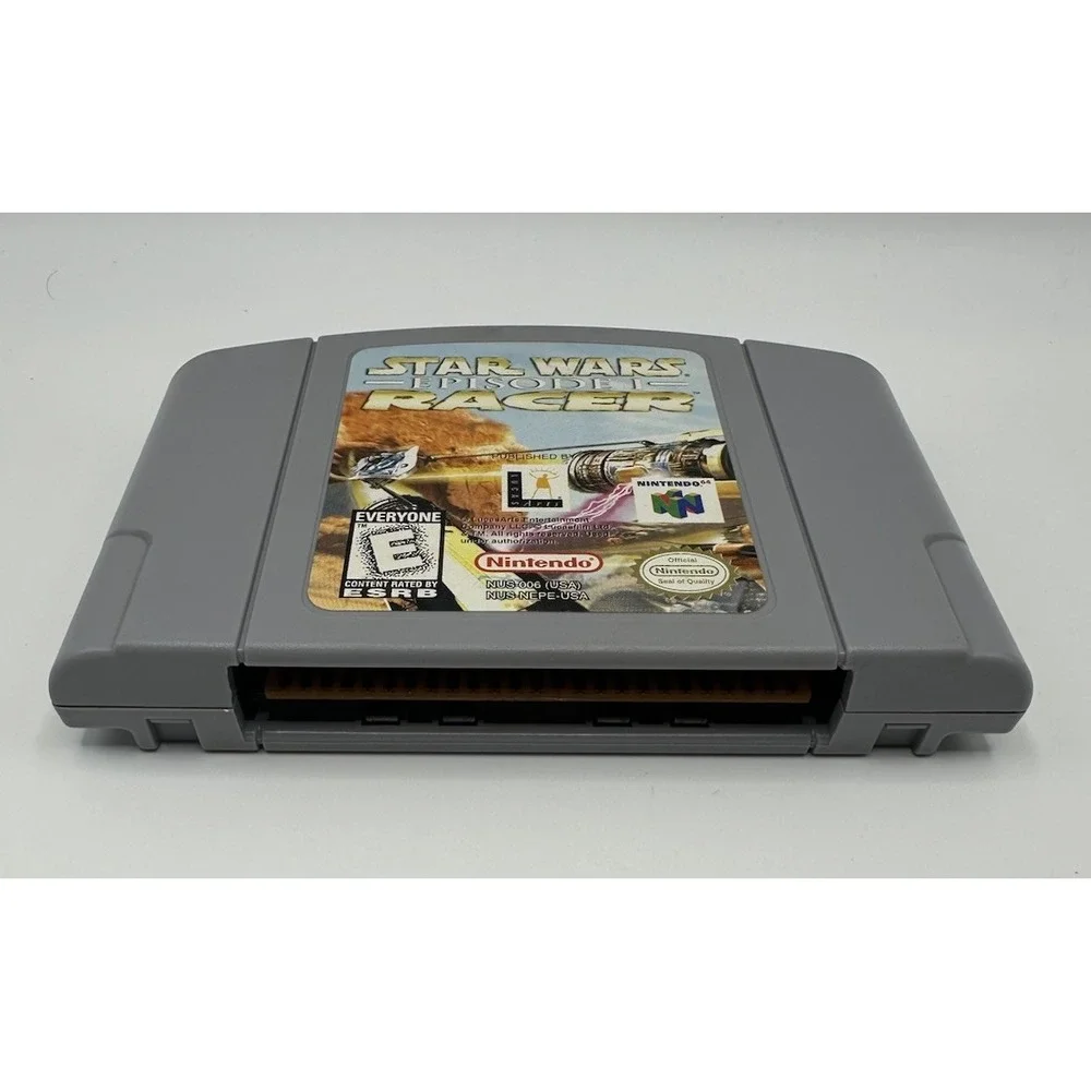 STAR WARS EPISODE 1 RACER NINTENDO 64 N64 AUTHENTIC CART CLEANED TESTED & WORKS